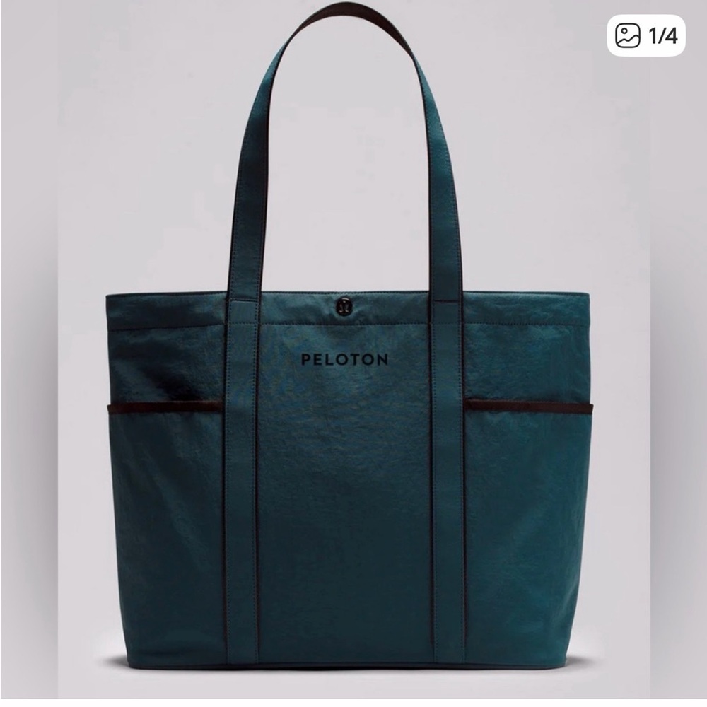 Peloton Lululemon canvas tote bag new